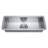 Ruvati 23" x 8" Bar Prep Sink Narrow Trough Undermount 16 Gauge Stainless Steel Single Bowl - -101377099