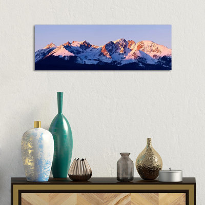 Rocky Mountain Range- Gallery-Wrapped Canvas Giclée