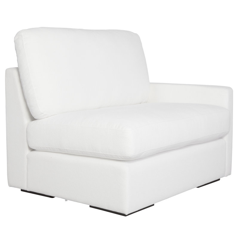 Tidworth Arctic Right Arm Facing Sofa, White