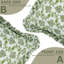 Housse de coussin à volants à motif de blocs de coton fabriqué à la main Fabividine, coton épais blanc, 20 x 20-106744434