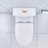 Elongated One Piece Toilet White