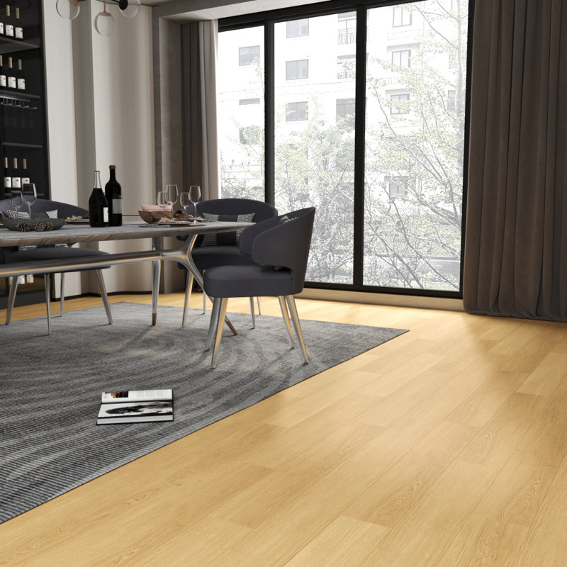 3.28 Ft. W  X 16.4 Ft. L Waterproof Vinyl Roll Flooring, Residential/Commercial (Covers 53.82 Sq.ft./Box)