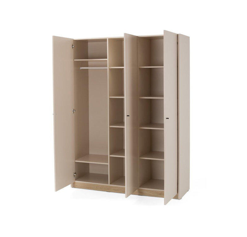 Bokamper 3 Door Wardrobe