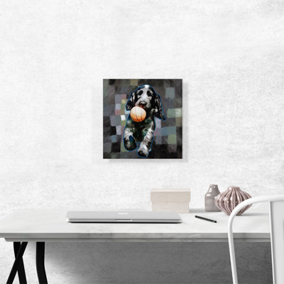 " English Cocker Spaniel Dog Breed Puppy " Painting Print