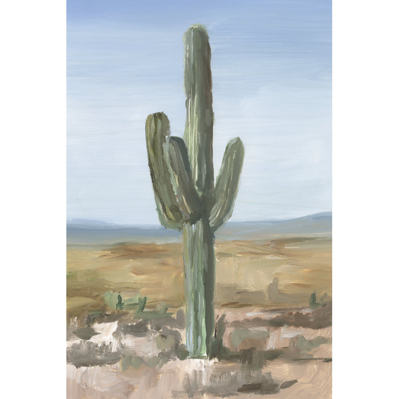 Saguaro Cactus Study I by Ethan Harper - Wrapped Canvas Print, 46cm H x 30cm W x 3.8cm D