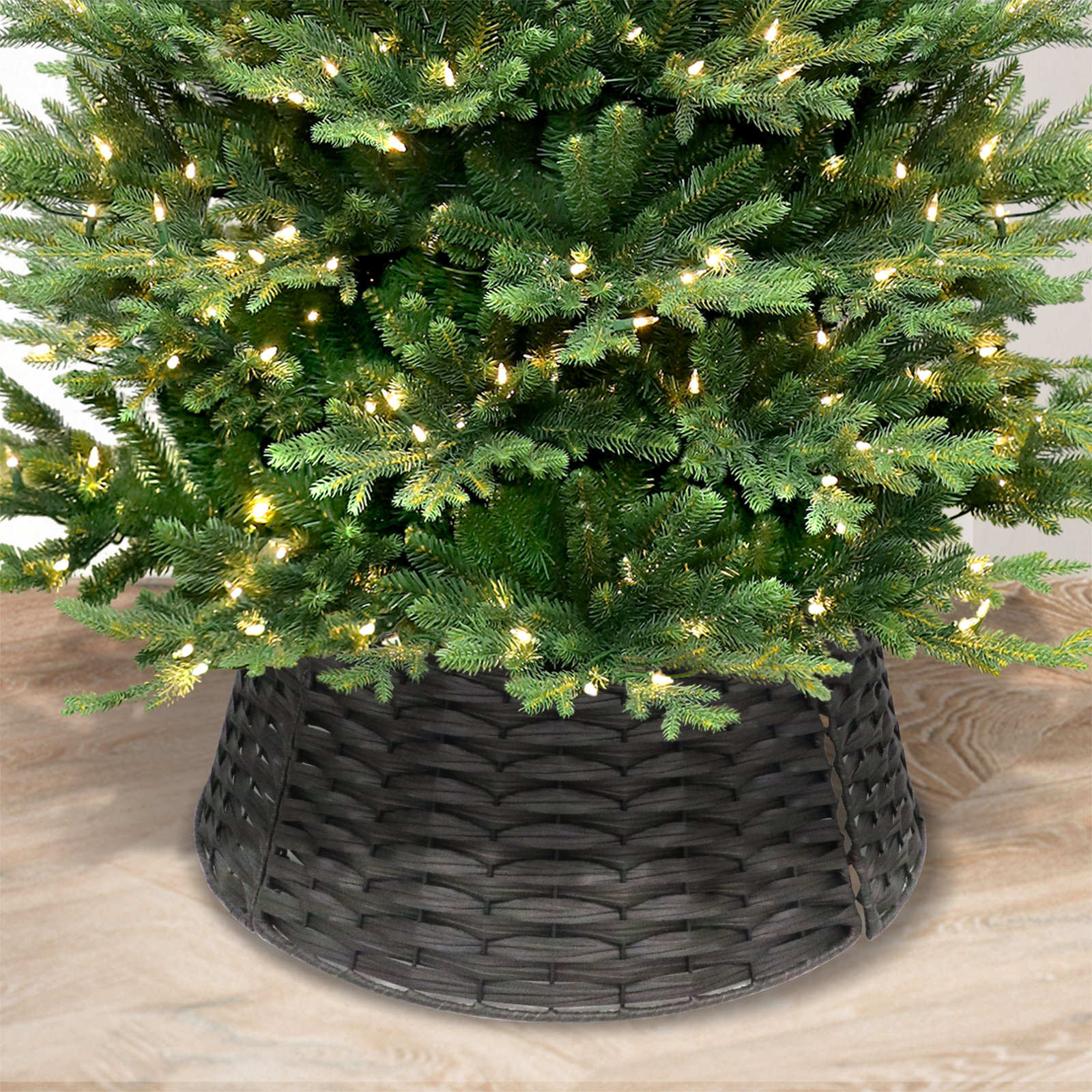 45 Inch Round Christmas Tree Collar Skirt