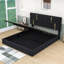 Grand lit plateforme avec rangement Meryem-716854974