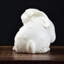 Figurine de lapin en céramique - Décoration de maison et de bureau Mignon chanceux-116156403