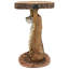Table d'appoint sculpturale suricate