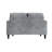 Serpa Velvet Arm Loveseat-124600967