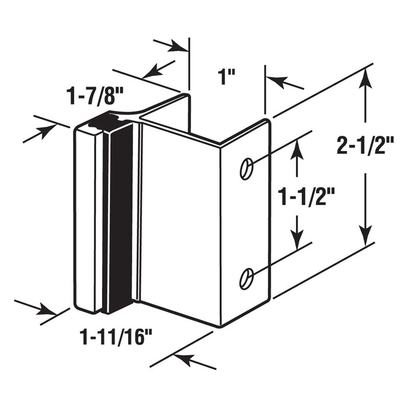 Prime-Line Outswing Pocket Door Hardware