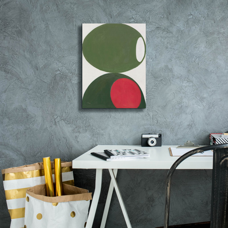 "Oliva" par George Studio, art mural George George, 40 po x 54 po, H 16 po x l 12 po x P 0,75 po