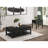 Sutter Distressed Java 2-Drawer Rectangular Coffee Table