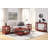 Console Table, Cranberry Red