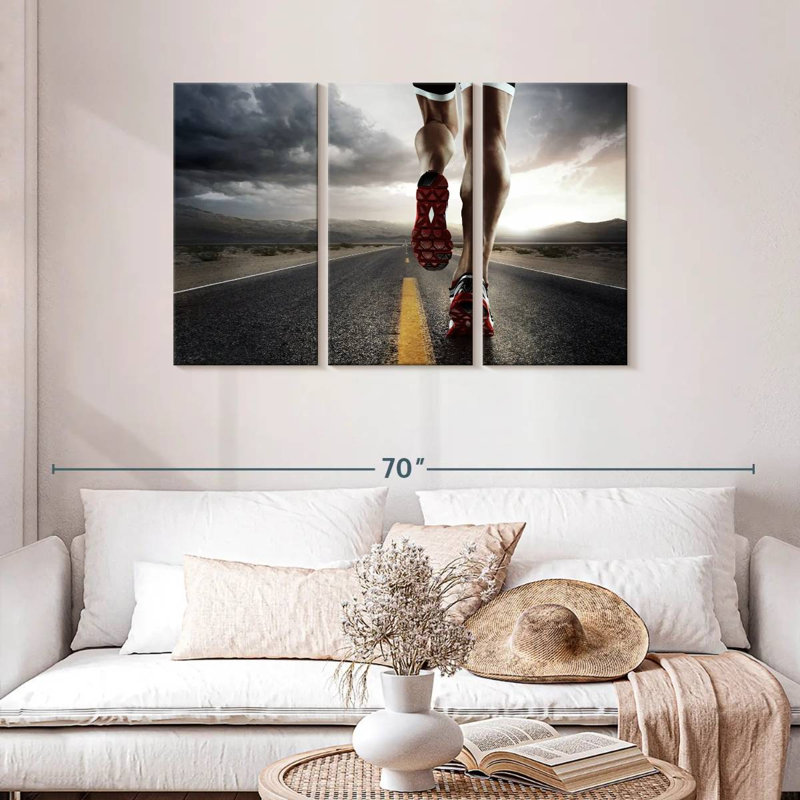 Sireci Highway Run, 28" H x 45" W