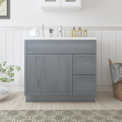 Base de meuble-lavabo simple 36 po seulement
