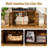 Multi-Level Cat Tree With Litter Box Enclosure
