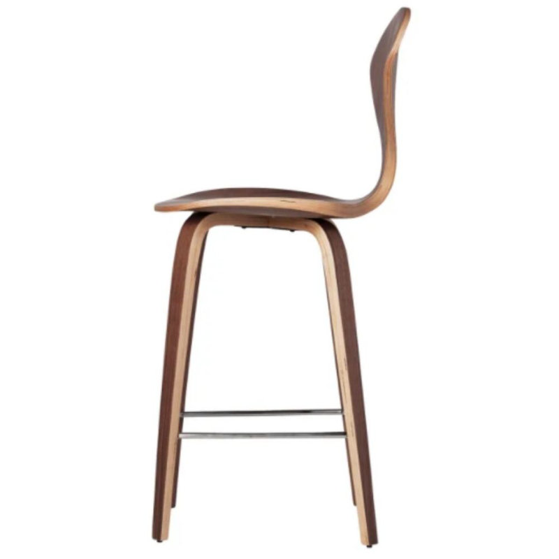 26'' Upholstered Counter Stool with Back