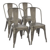 Lilian 17.7'' H Stacking Side Chair