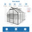 Spacieuse serre en polycarbonate avec des caractéristiques avancées pour le jardinage à l'année-112357608-112357610