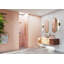 Porte de douche à charnière murale entièrement sans cadre 32,5 po x 78 po Illume-91036652