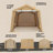 10' W x 10' D Garage & Garden Shed