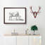 A Grazing Cow by Jean Bernard - Single Picture Frame Print-55457377-55457379