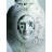 The Fantasy Black/Gray 20.47" Porcelain Jar