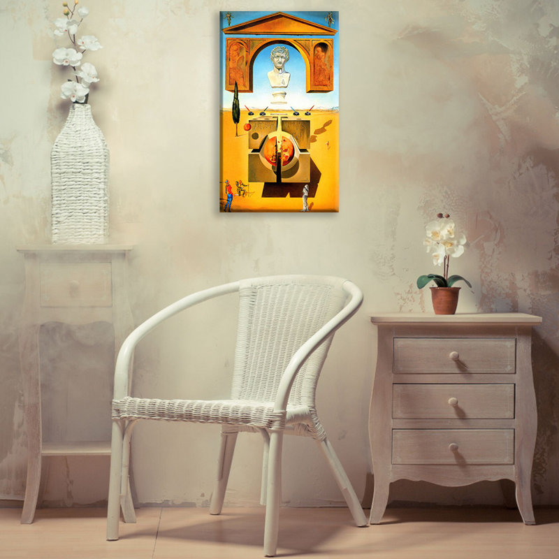 Toile tendue «Nose of Nero» par Salvador Dali, H 24 po x l 17 po