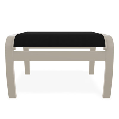 Repose-pieds d'extérieur avec coussin Askar