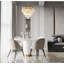Lustre transitionnel 12 lumières or et cristal 4 niveaux-1847082506