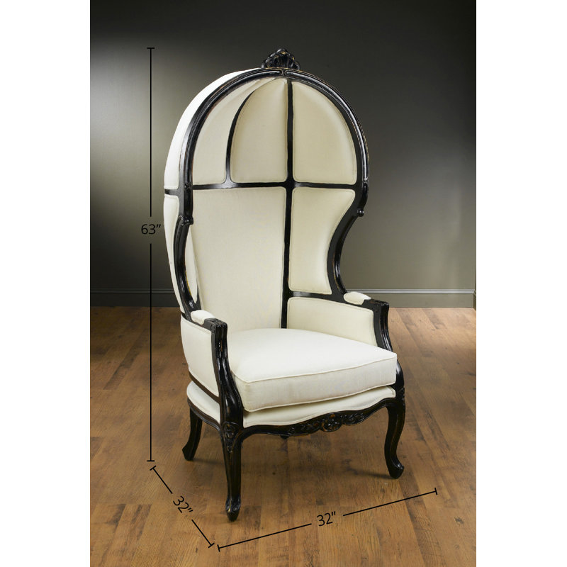 Bonifant Balloon Chair, Black