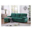 Canapé d'angle convertible réversible Kipling de 97,5 po en velours vert avec méridienne de rangement-1154991492-1154991499