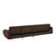 Finnegan 5 Seater Faux Leather Sofa Bed-36470769
