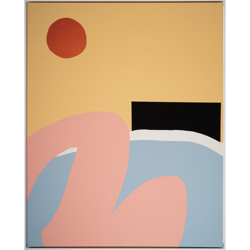 David's Swimming Pool Print by Joon Lee