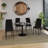 Hankerson Faux Leather Padded Seat w/Metal Legs for Living & Dining Room, Kitchen, Bedroom & Offices-1488073168