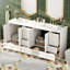 72" Double Bathroom Vanity Set-1937960869