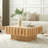 Square Lift-Top Coffee Table With Solid Wood Frame And Hidden Storage-1327745352