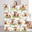 Jeté en flanelle Highland Clever & Wildflowers-122888117