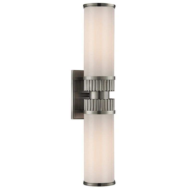 Harper 2 - Light Armed Sconce, Antique Nickel