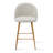 Benoni 26" H Textured Fabric Upholstered Counter Stool-1957587544