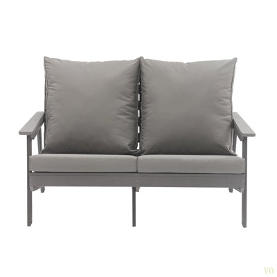 Patio Sofa Outdoor Loveseat Sofa 2-Seater