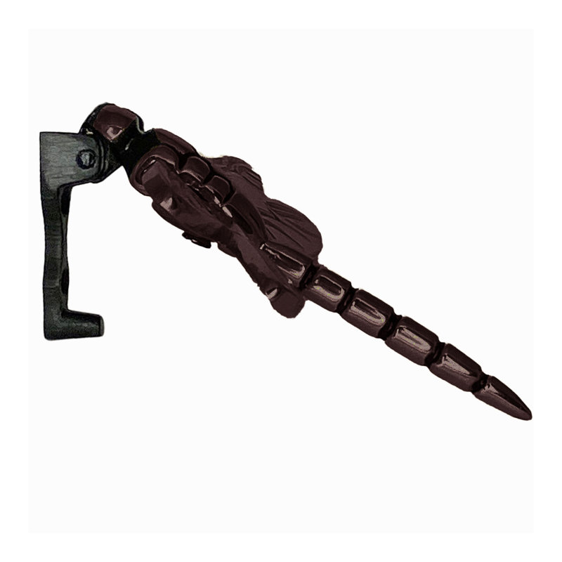 Oiled Bronze Dragonfly Door Knocker with Solid Brass Finish