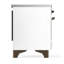 Cuisinière à induction 36 pouces Majestic III Series avec 6 éléments à induction en blanc (garniture brunie)-124828729-124828721