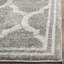 Tapis gris / gris clair à motif géométrique Ammundsen-1269307712