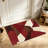 Red Brown area rugs for Living Room, Soft and Comfortable, Suitable for all seasons, easy to maintain, machine washable Indoor floor mat, Under Table Farmhouse suitable for Bedroom, Dining Room, Study,  Balcony, Home Decor Patio-1266811313