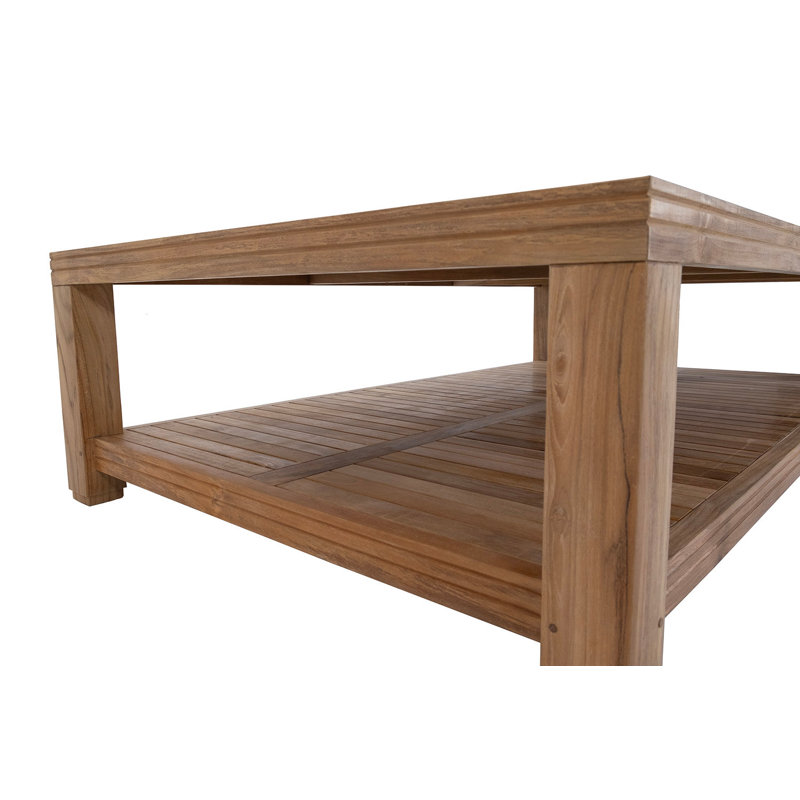 Sundhas Outdoor Square Teak Coffee Table