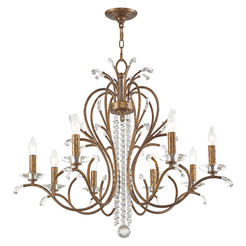 Lustre Everlea, Bronze doré vénitien, 8