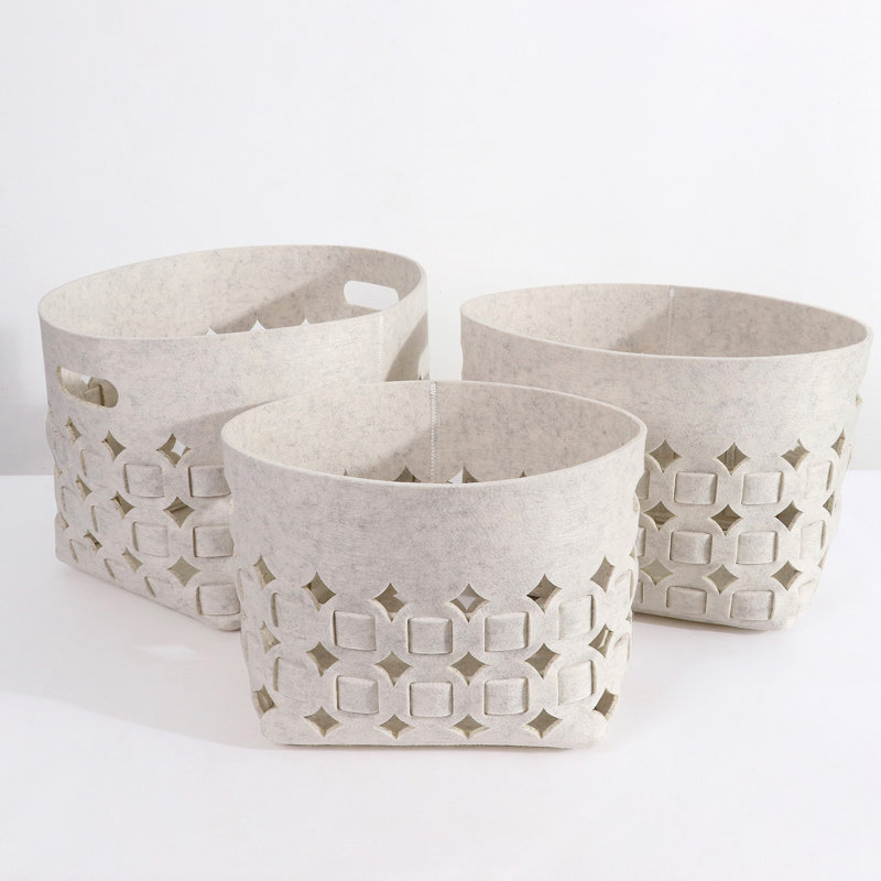Cubes de rangement en tissu Bayou Breeze