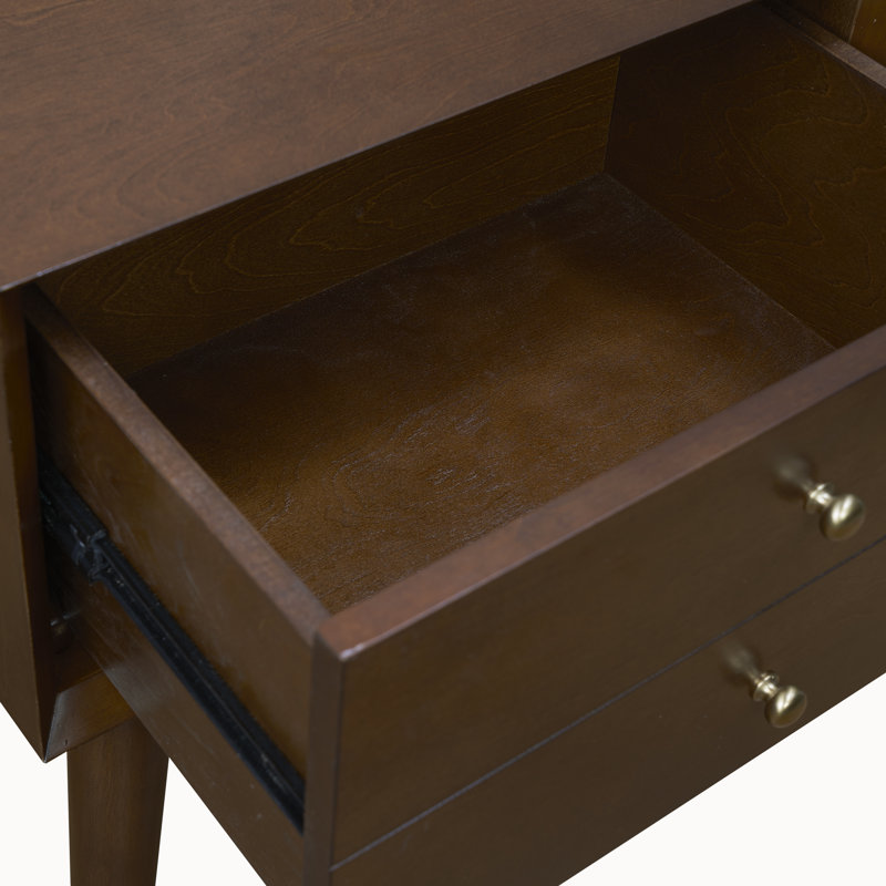 Olivet 18'' W Nightstand, Mahogany